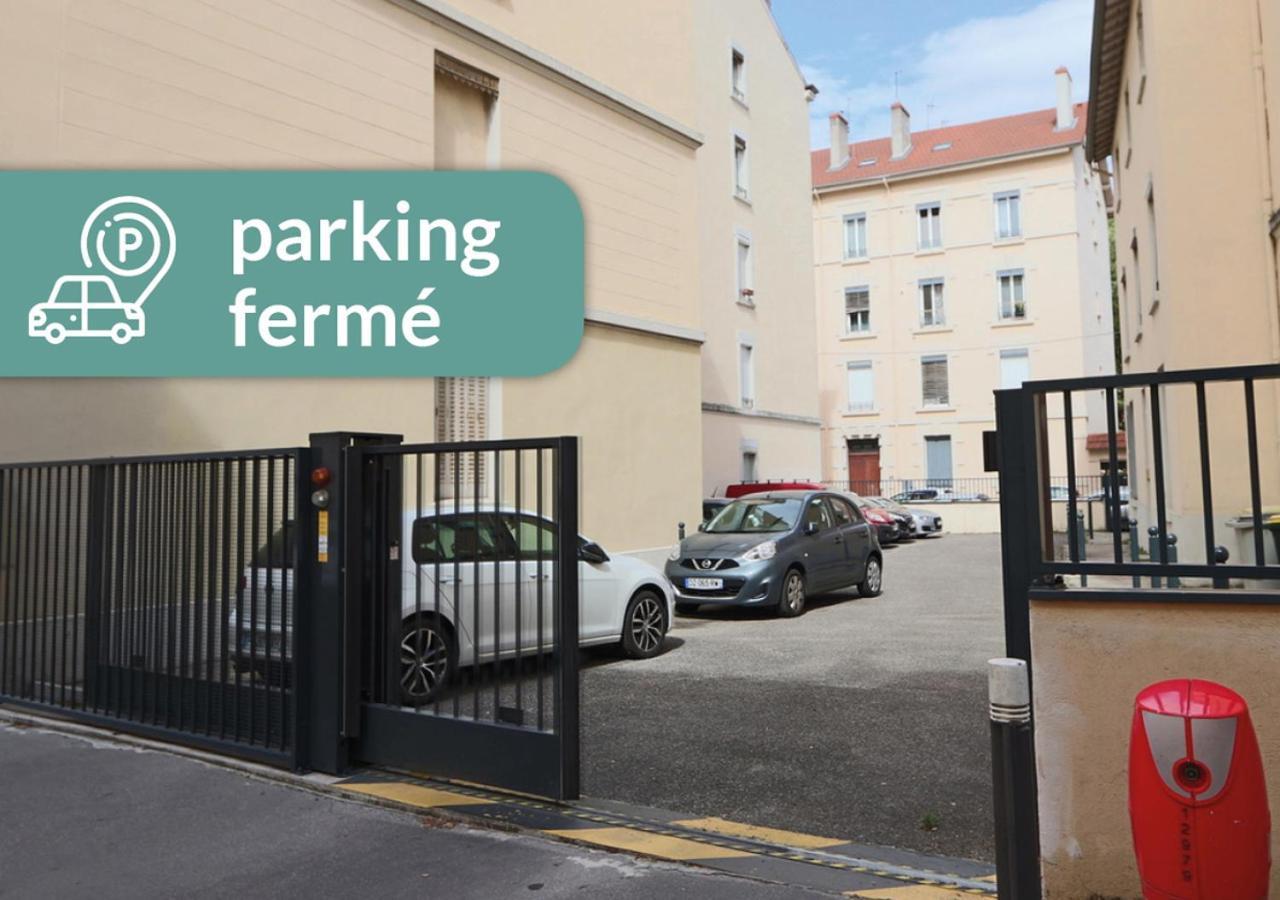 Cosy Appartement Lyon Valmy - Parking Ngoại thất bức ảnh