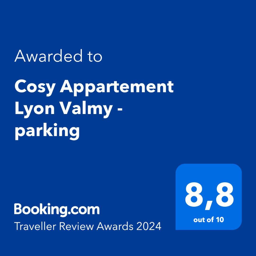 Cosy Appartement Lyon Valmy - Parking Ngoại thất bức ảnh